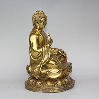 【修縁堂】銅色磨き 蓮形茶湯器 物置の装飾 給水カップ 仏教法具法器 修縁堂】銅色磨き 蓮形茶湯器 物置の装飾 給水カップ 仏教法具法
